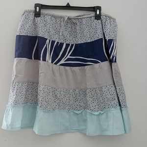 J. Crew Women's Patchwork Skirt